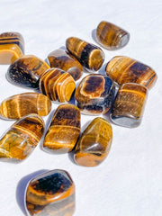 Tiger Eye Tumbles | Small