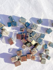 Pyrite Cubes Tumbles | Mini