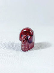 Red Jasper Mini Skull