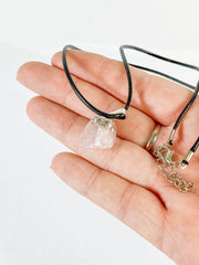 Vitality Pendant Natural Rose Quartz