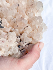 Himalayan Quartz Cluster with Inclusions Double Sided ShowPiece 3.9kg