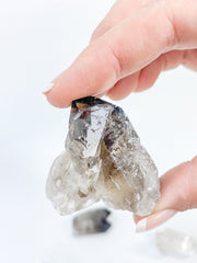 Balance Duo: Clear Quartz + Smoky Quartz | Small