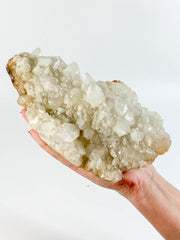 Apophyllite Cluster with Druzy Inclusions 2.2kg