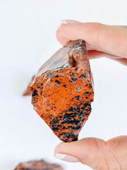 Red Obsidian Natural | Medium