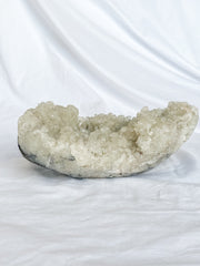 Glass Apophyllite Cluster with Druzy 3kg