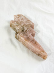 Pink Amethyst Lightning Bolt 227g