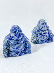 Sodalite Buddha Carving