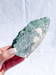Green Heulandite Cut Base Cluster 645g