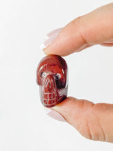 Red Jasper Mini Skull
