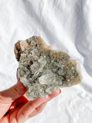 Smoky Himalayan Quartz with Inclusions CutBase Cluster 224g