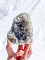 Apophyllite CutBase Cluster 860g