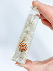 Orgonite MoonStone Obelisk | Medium
