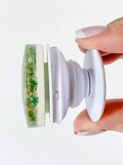 Orgonite Pop Sockets | Green Aventurine