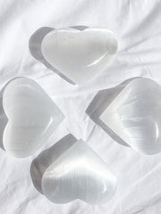 Selenite Heart | XXX Large