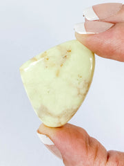 Yellow Chrysoprase Tear Drop | Medium