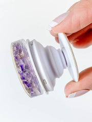 Orgonite Pop Sockets | Amethyst