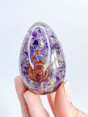 Orgonite Amethyst Egg | X Large