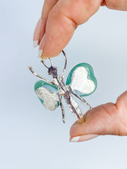 Green Aventurine Dragonfly Carving