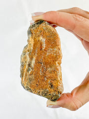 Smoky Quartz with Actinolite Elestial Natural Mineral Specimen 311g
