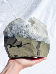 Chalcedony CutBase Cluster 3kg
