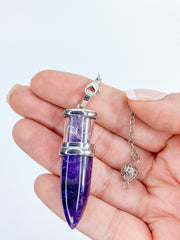 Amethyst Seer Chakra Pendulum