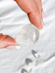 Clear Quartz Tumbles | Medium