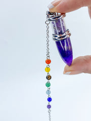 Amethyst Seer Chakra Pendulum