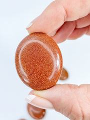 Gold Stone Worry Stone