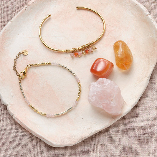 Rose Quartz & Carnelian: The Perfect Pair for Courage and Passion
