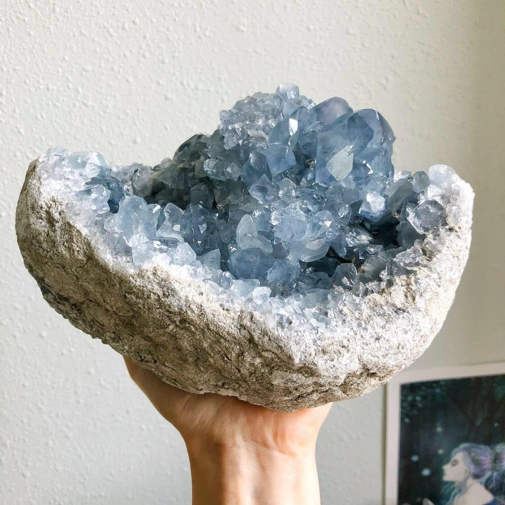 Guardians of Peace: Unlocking the Protective Benefits of Celestite