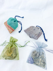Lucid Dreams Mugwort Pouch with Amethyst Small
