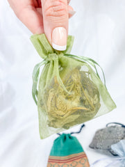Lucid Dreams Mugwort Pouch with Amethyst Small