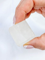Clear Quartz Cube Carving 71g