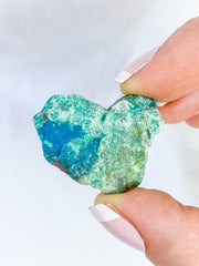 Chrysocolla Natural Heart 13g