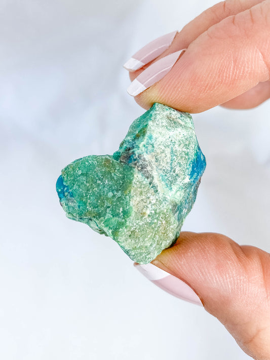Chrysocolla Natural Heart 13g