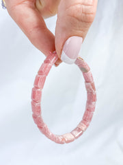 Rhodochrosite Bracelet | Small Square