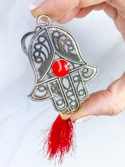 Hamsa Passion Keyring