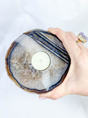 Agate Charcoal Candle Base 570g