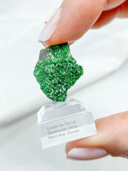 Uvarovite Green Garnet Mineral Specimen