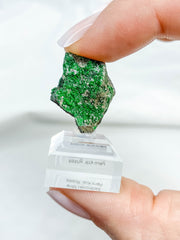 Uvarovite Green Garnet Mineral Specimen
