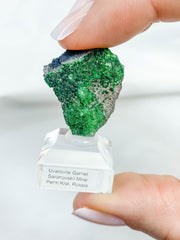 Uvarovite Green Garnet Mineral Specimen