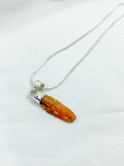 Orange Kyanite Natural Necklace
