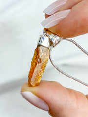 Orange Kyanite Natural Necklace