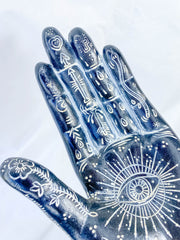 Black Mystical Hand Statue