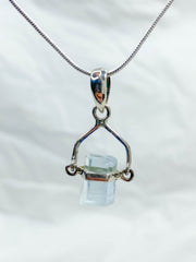 Aquamarine Polished Necklace