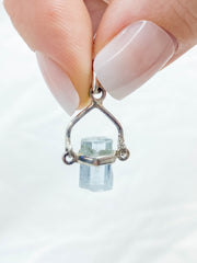 Aquamarine Polished Necklace