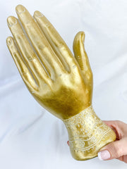 Gold Mystical Hand Statue