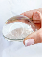 Rose Quartz Paper Weight 243g