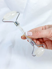 Clear Quartz Face Roller