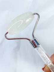 Clear Quartz Face Roller